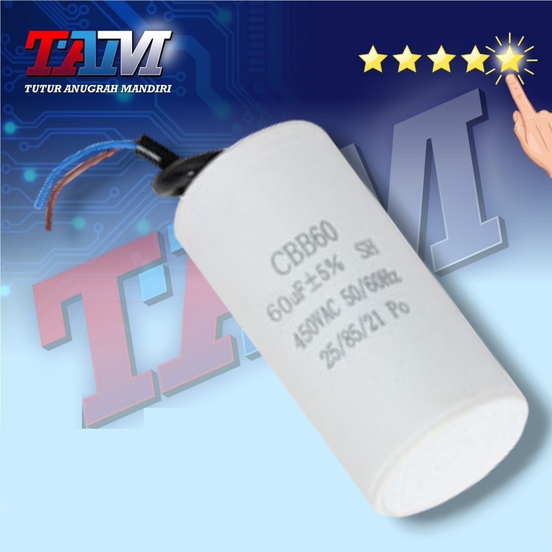 1uF To 35uF CBB60 CBB61 CBB65 Motor Run Capacitors 4pins AC 450VAC Tool Water Pump Motor
