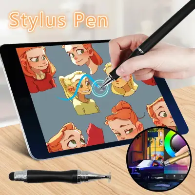 Universal 2 In 1 Pulpena Stylus Capacitive Pencil Multifunction Touch Screen Stylus Pen Android IOS