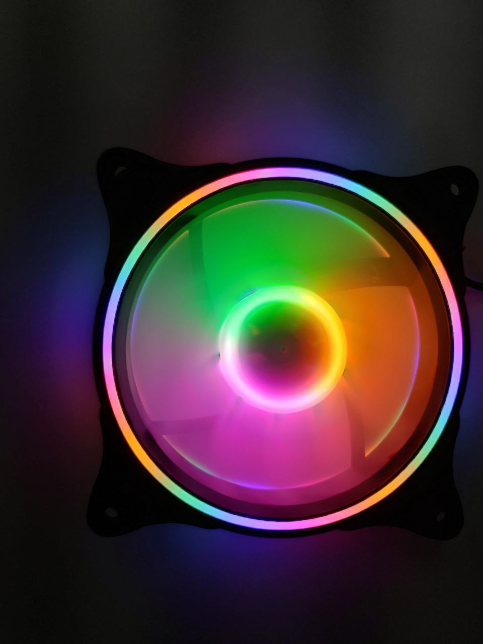 Fan Casing Gaming 12 Cm Full Color Fan RGB Cooling Fan PC RGB Lazada 