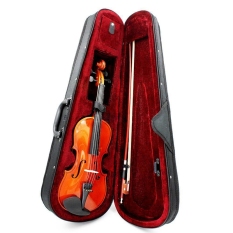 Size 3/4 Natural Violin Basswood Steel String Arbor Bow for Beginners