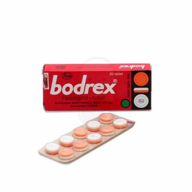 Body Rox Tablet Bodrex Tablet 2 Strip isi 10 Tablet | Lazada Indonesia