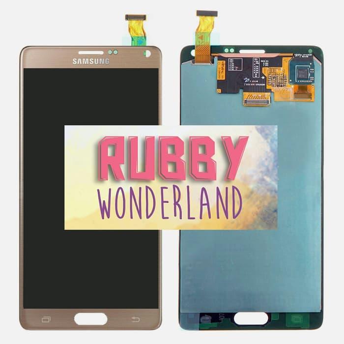 List Harga Samsung Galaxy Note 4 Termurah Agustus 2019 3 LCD + TOUCHSCREEN SAMSUNG N910 GALAXY NOTE 4 GOLD ORIGINAL 100%