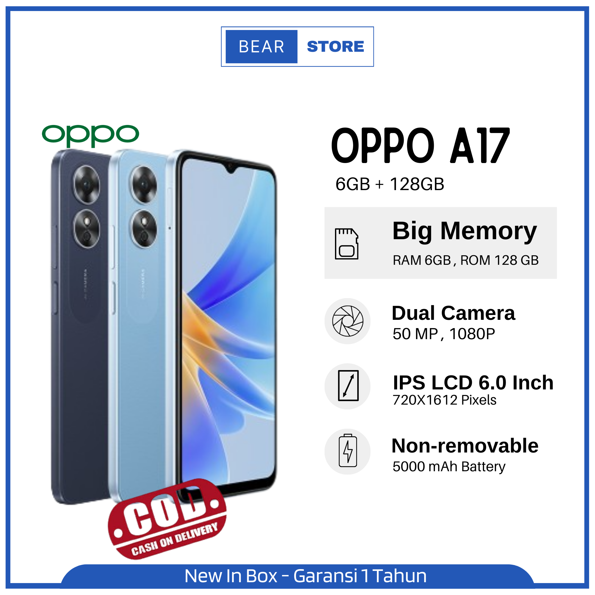 oppo a17 6gb