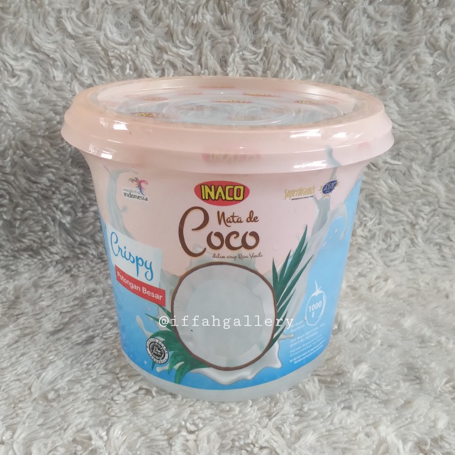 Inaco Nata De Coco Crispy Potongan Besar Kemasan Kg Lazada Indonesia