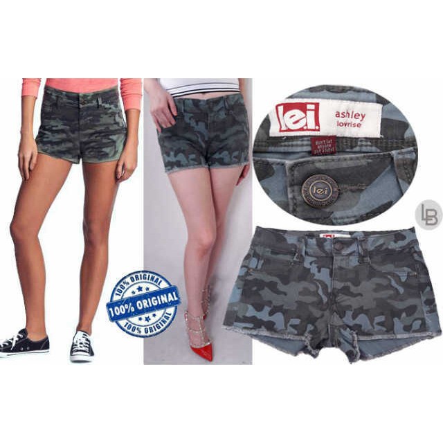 Lei Army Short Pants(Katun Twill 