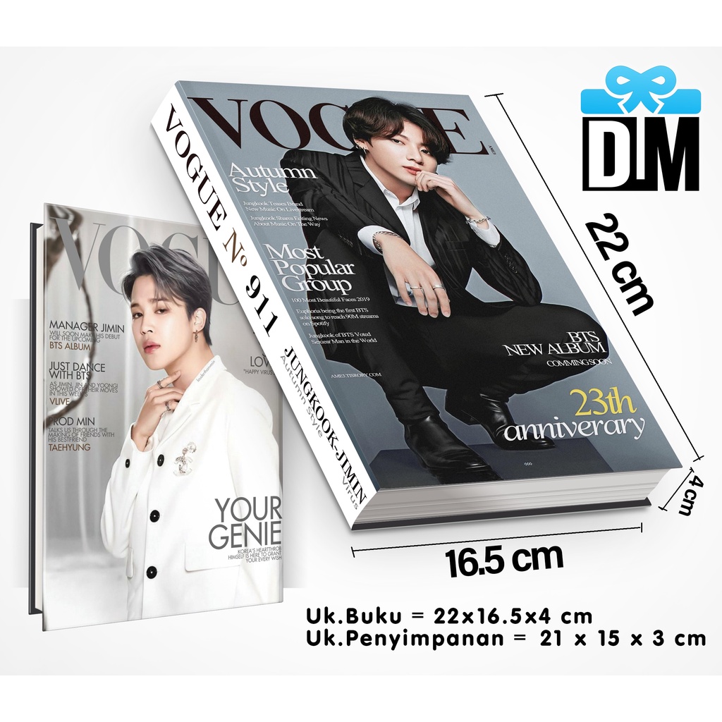 Buku Palsu Pajangan Dummy Book Decoration Anime Public Figure Fans Art ...