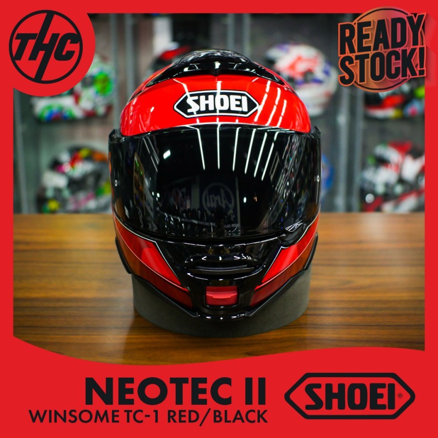 NEOTECII RESPECT2 TC-1 RED／BLACK］ヘルメット NEOTECII RESPECT2 TC-1 RED／BLACK］ヘルメット SHOEI NEOTEC 2
