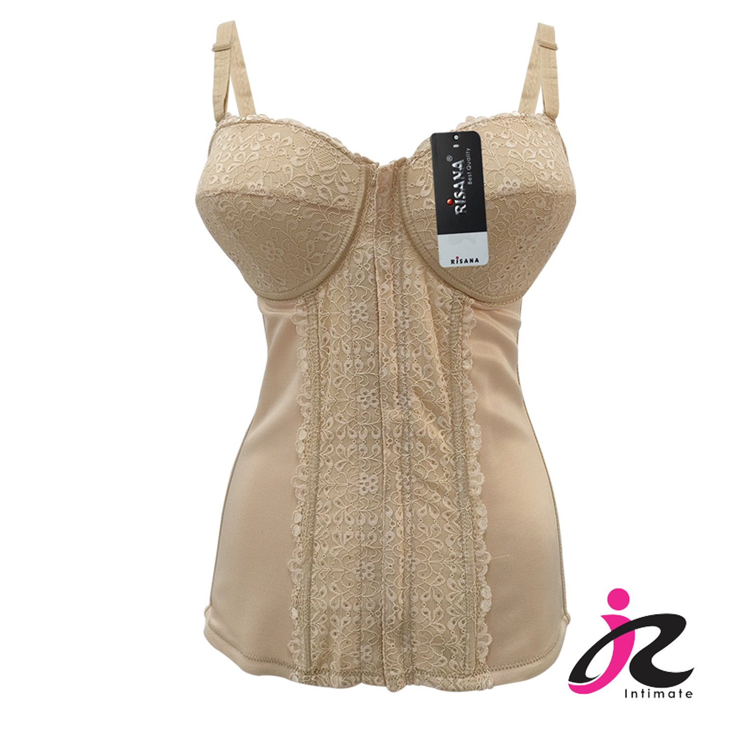 RISANA - Longtorso Corset Korset Tali Bisa Dilepas Long Torso Jumbo ...