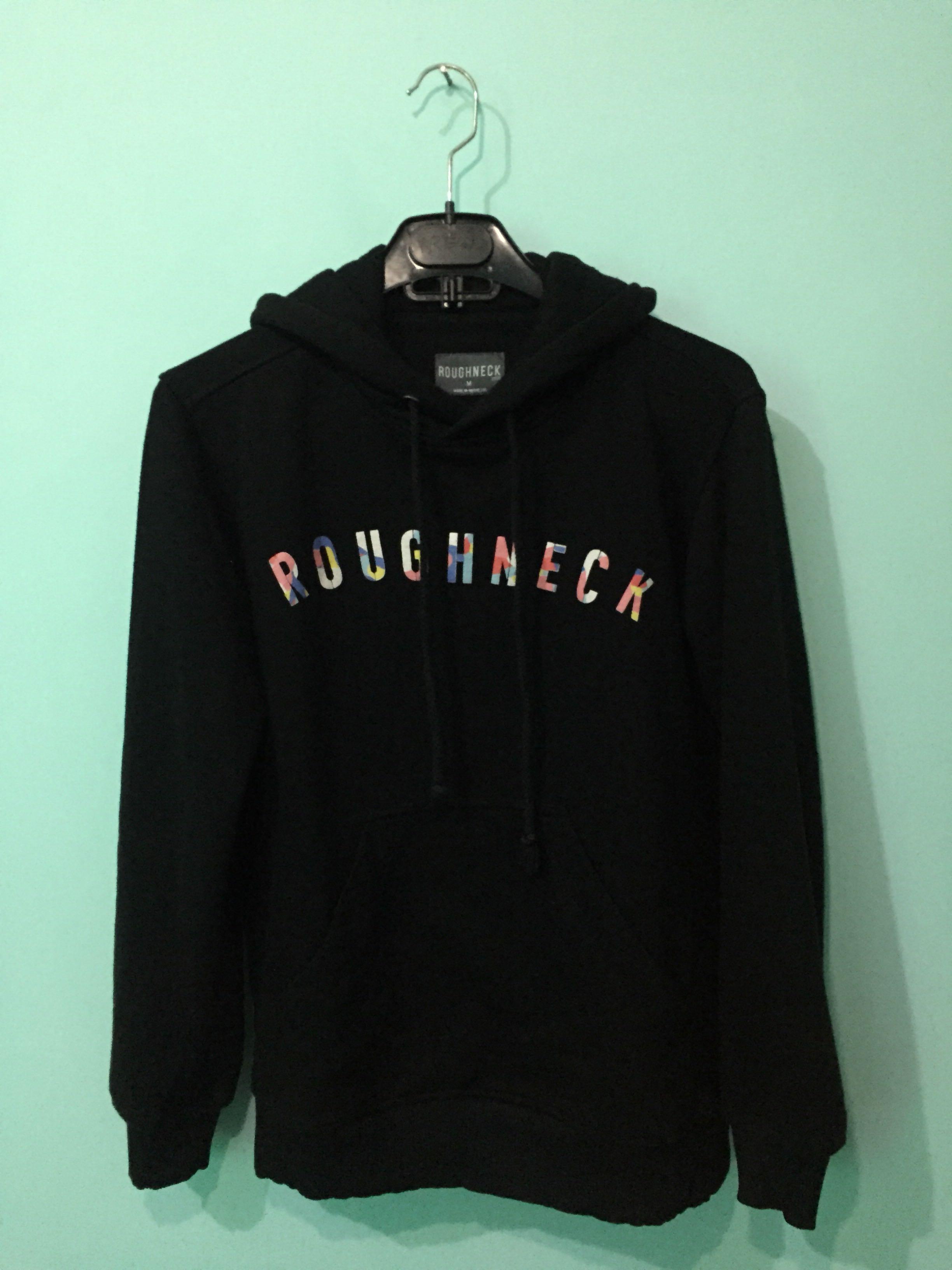 RA - [ COD ] Hoodie Roughneck Hitam 