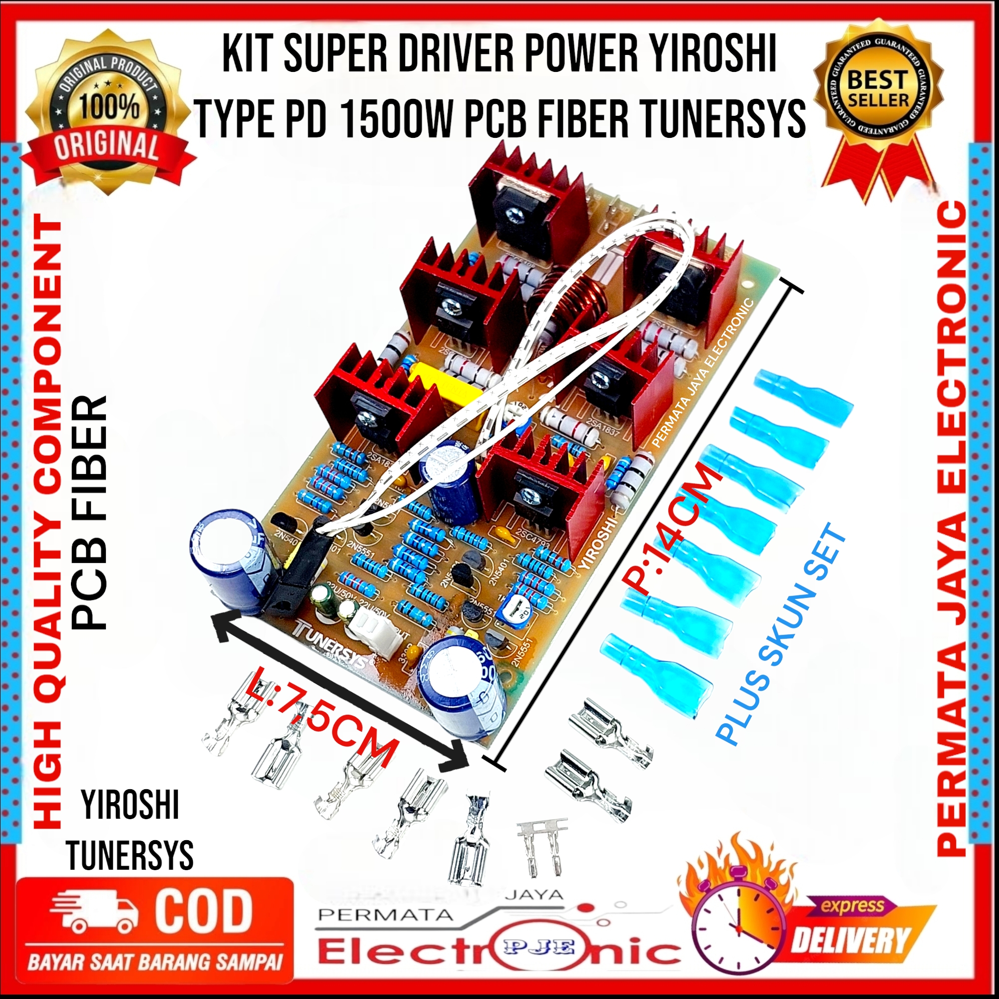 Kit Super Driver Power Amplifier 1500W YIROSHI by Tunersys | Lazada