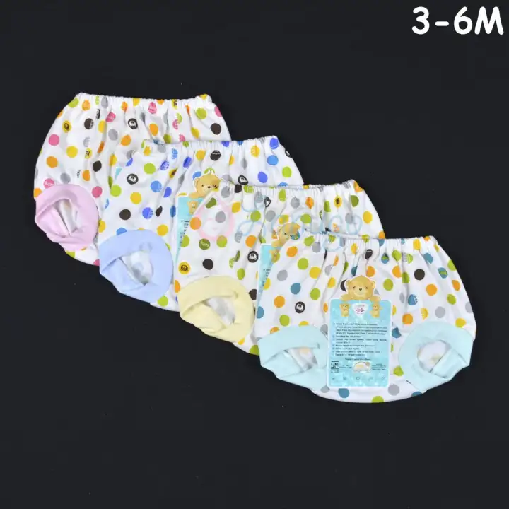 Libby 4 Pcs Celana Pop Bayi Baby Polkadot 3 6m Perlengkapan Bayi Bawahan Baju Bayi Newborn Lazada Indonesia