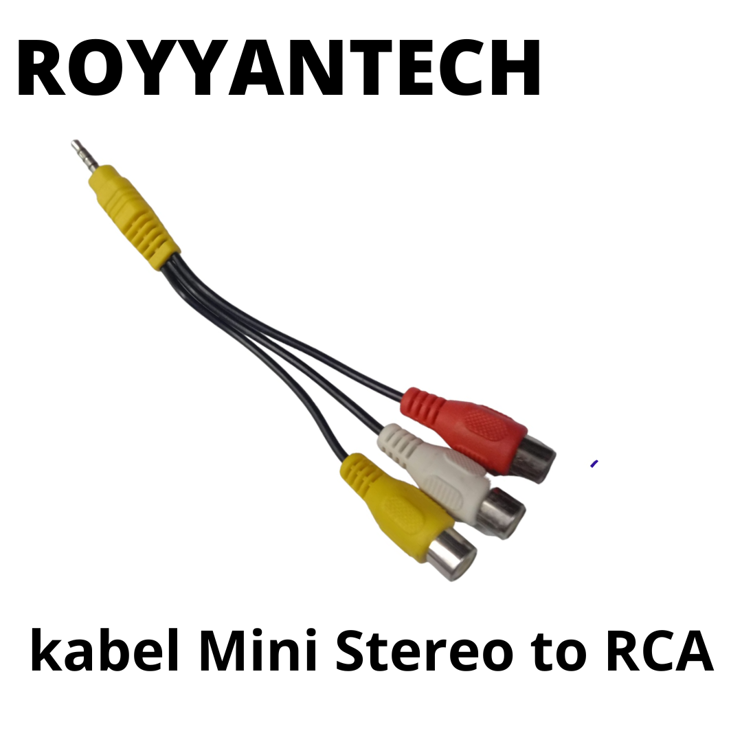 Kabel Mini Stereo To Rca Female Jek Mini Stereo Ke Rca Lazada Indonesia