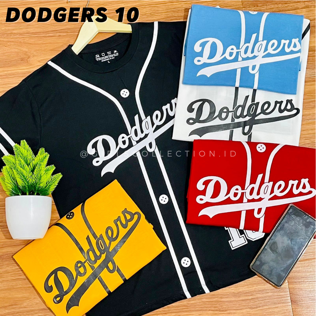 KAOS DODGERS 10 BAJU BASEBALL OVERSIZE TSHIRT