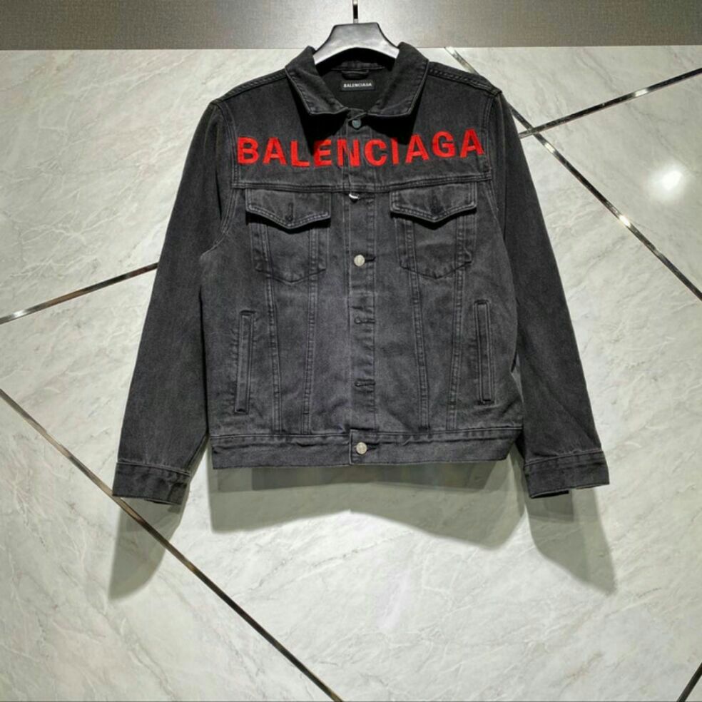 jaket jeans balenciaga original