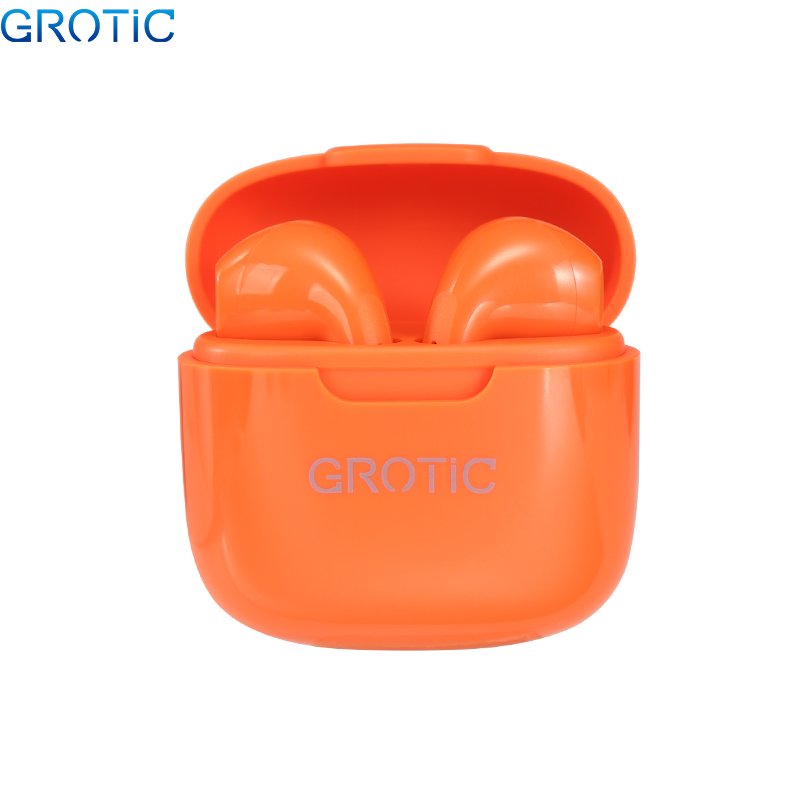 GROTIC Headset Bluetooth TWS Macaron Earphone Wireless Stereo HiFi