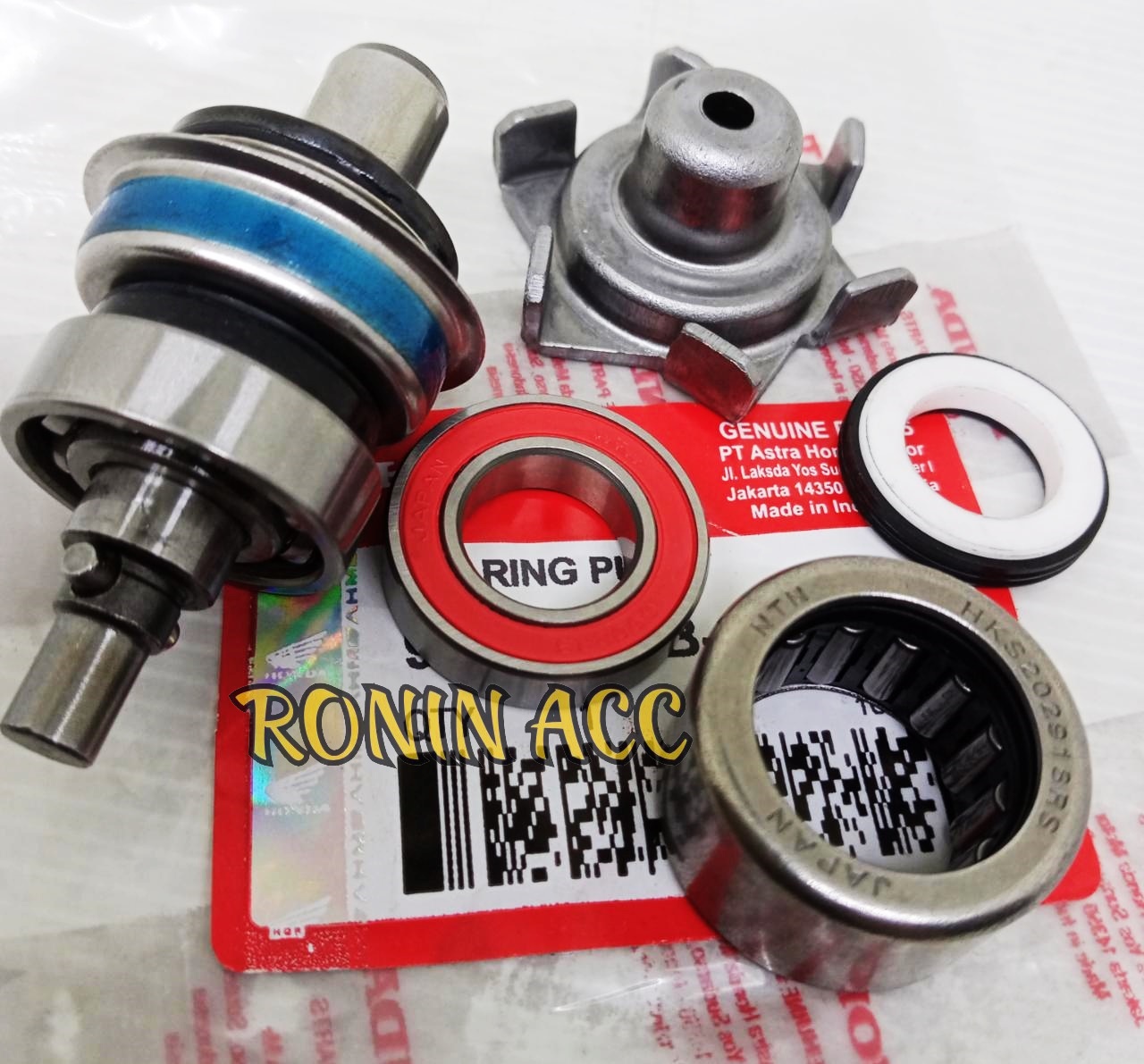As Water pump Vario 125 Vario 150 PCX 150 ADV 150 Assy Honda Kipas seal