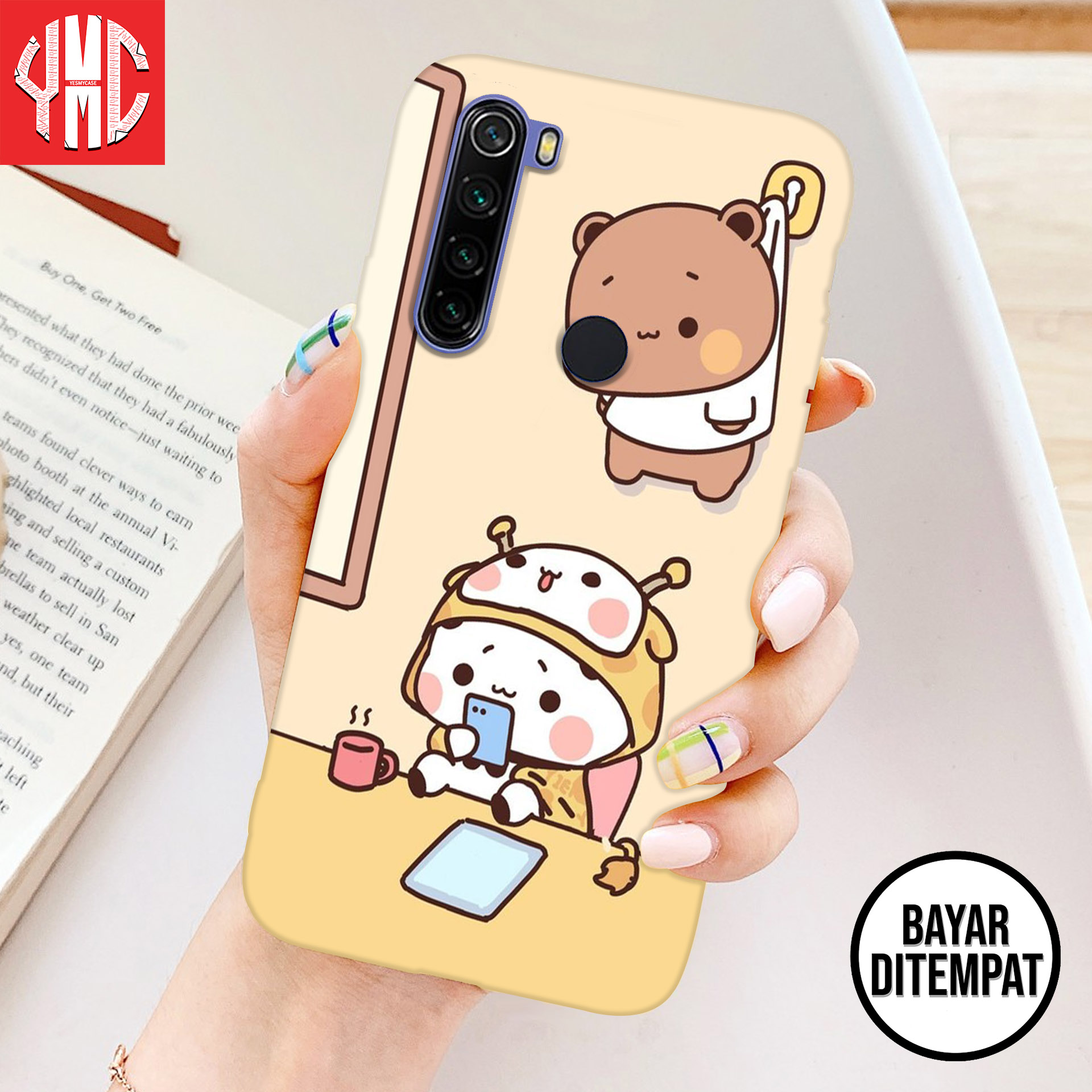 YMC Case Xiaomi Redmi Note Fashion Case Kartun K10, Paling Keren