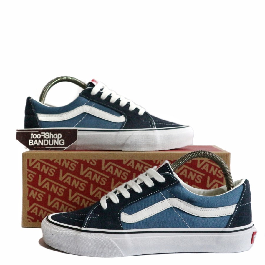 all navy vans