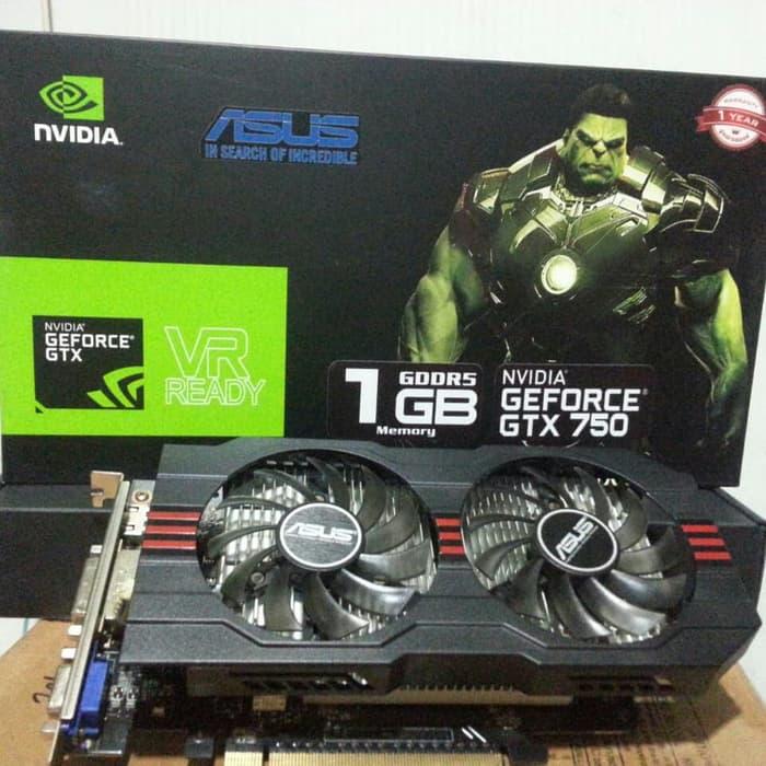 VGA Asus GeForce GTX750 1GB DDR5