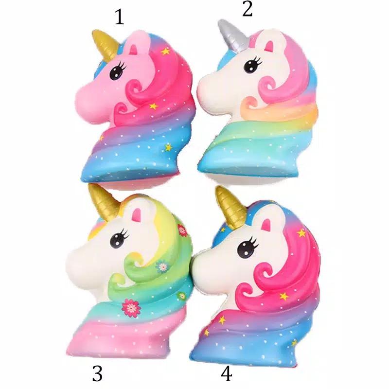 Squishy store unicorn rainbow