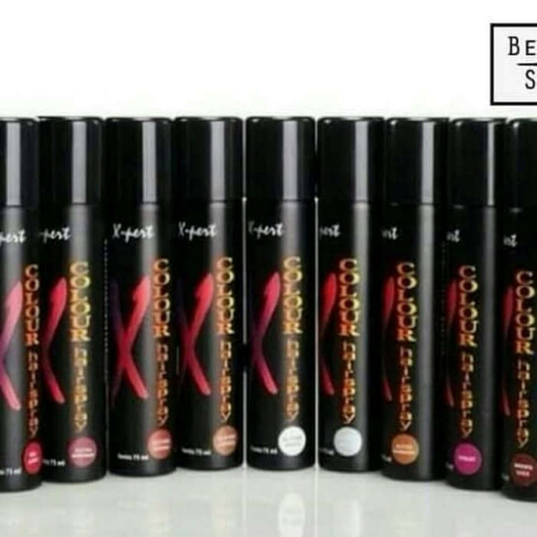 Xpert Hair Spray Rambut Warna Dark Brown | Lazada Indonesia