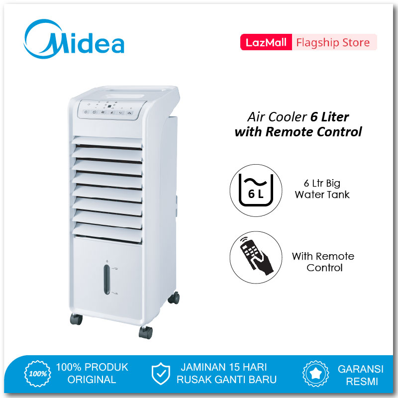 Gratis Ongkir] Midea Air Cooler With Remote Control Model