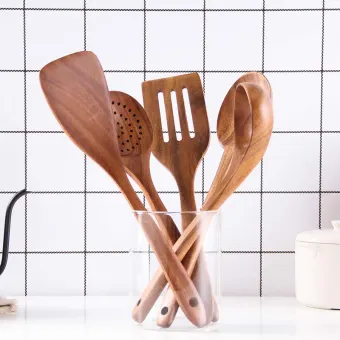 wooden cooking spatula