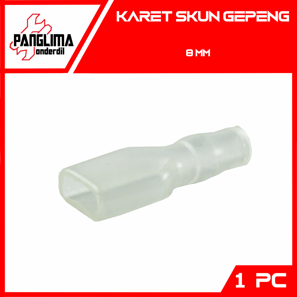 Karet Terminal Gepeng Pipih Mm Kondom Condom Pelindung Cover Skun