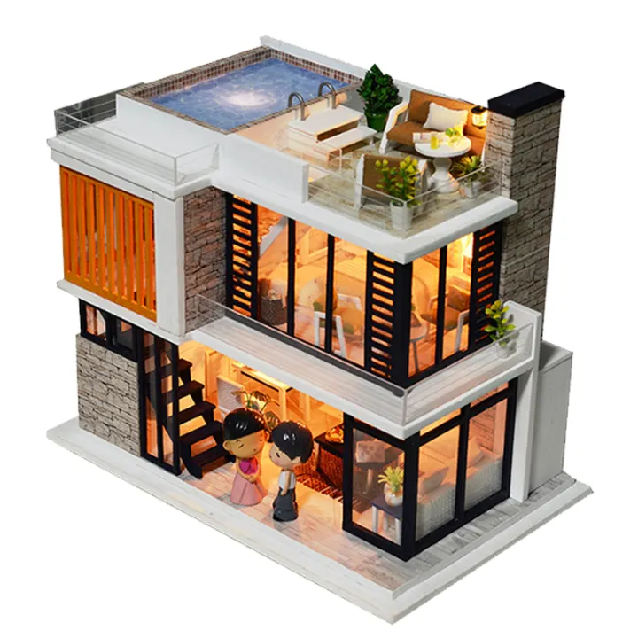 8 diy miniature dollhouse