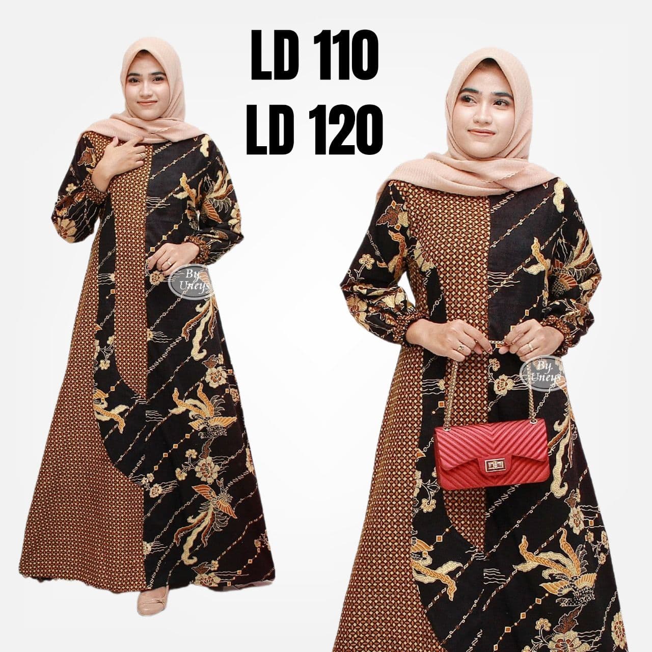model baju batik terbaru 2020 model gamis batik kombinasi brokat