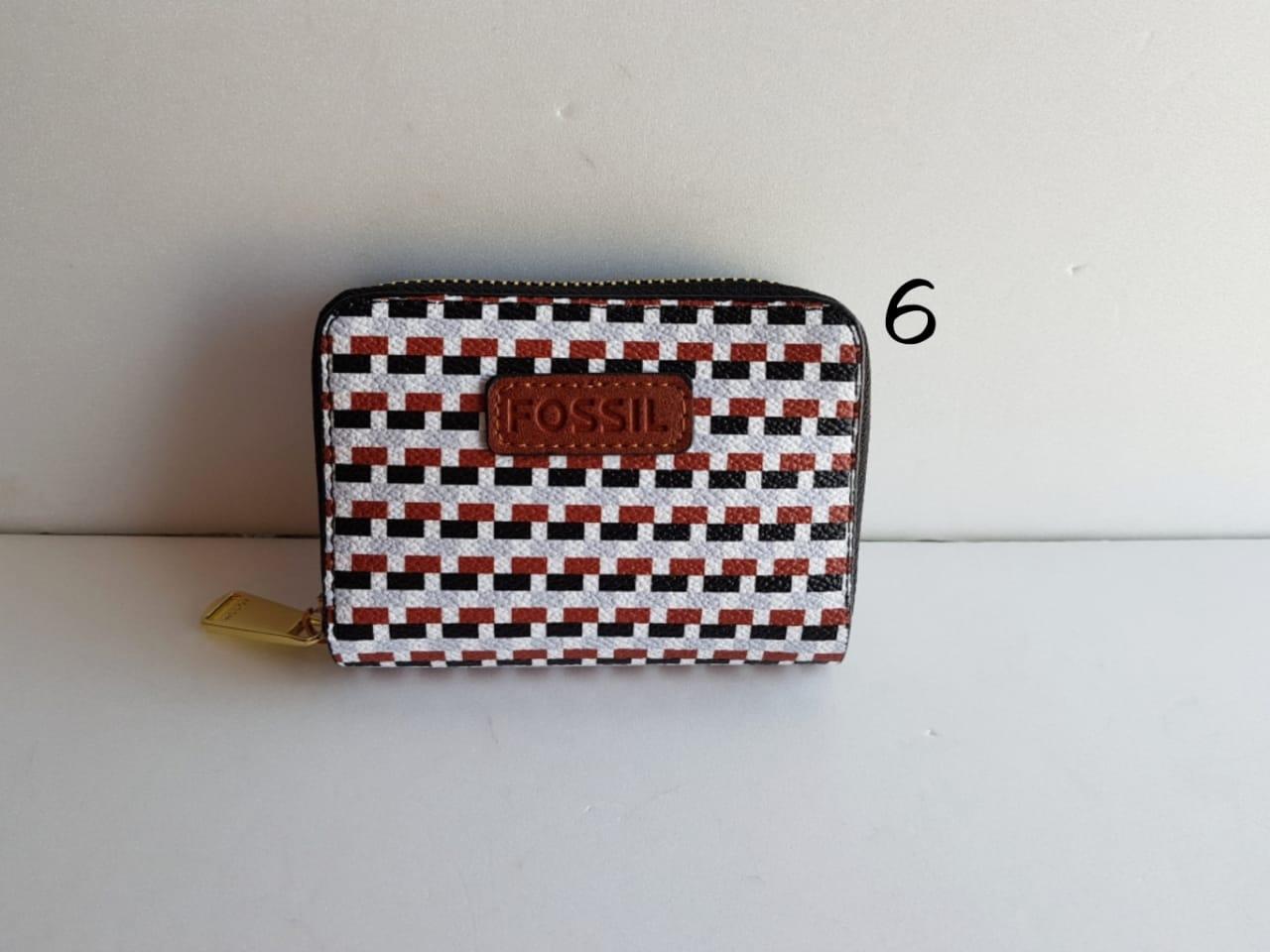 meala - dompet kartu fossil 20 slot / card holder / dompet import fossil mini / dompet kartu murah / dompet wanita import fossil / fossil wallet