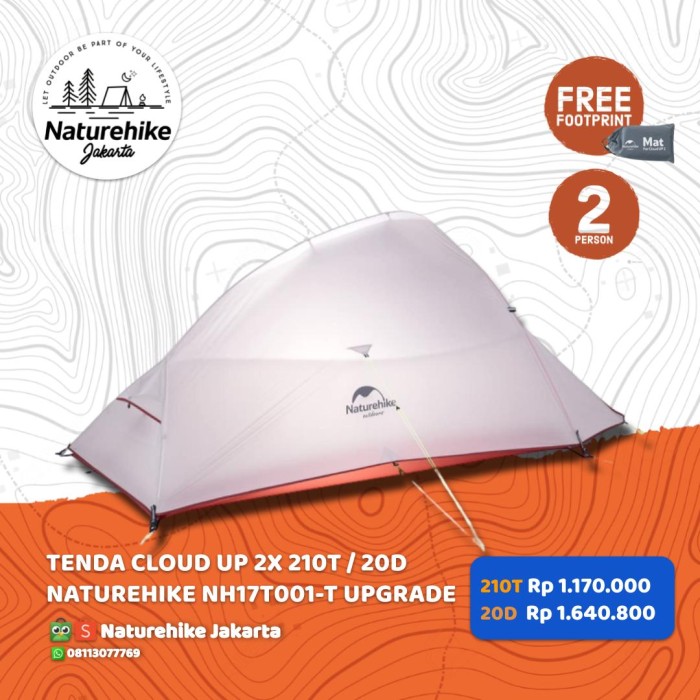 naturehike cloud up 2x