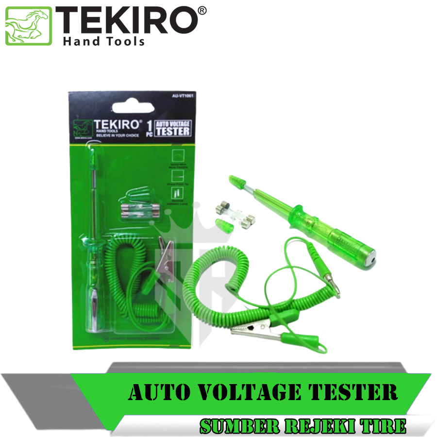 TEKIRO Auto Voltage Tester / Tespen dc Tekiro Lazada Indonesia