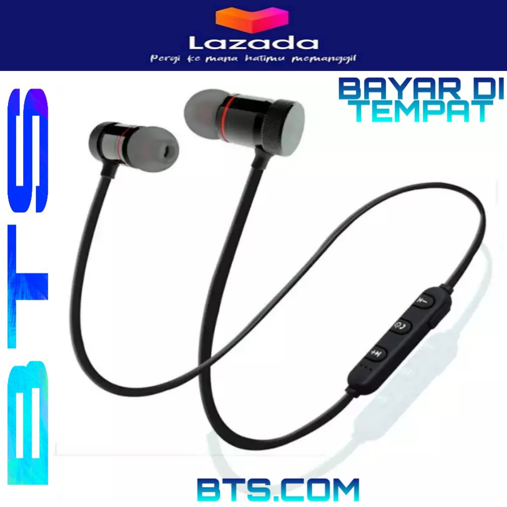 BTS - Headset Bluetooth Kabel Tipe 
