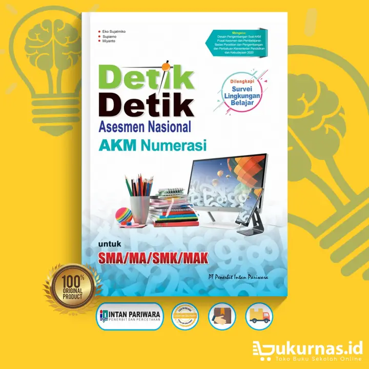 Buku Detik Detik Asesmen Nasional Sma Smk Akm Numerisasi Intan Pariwara 2020 2021 Lazada Indonesia