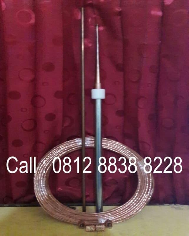 Penangkal Petir 1 Tombak 40 meter Kabel Bc 25 + As ground & cincin