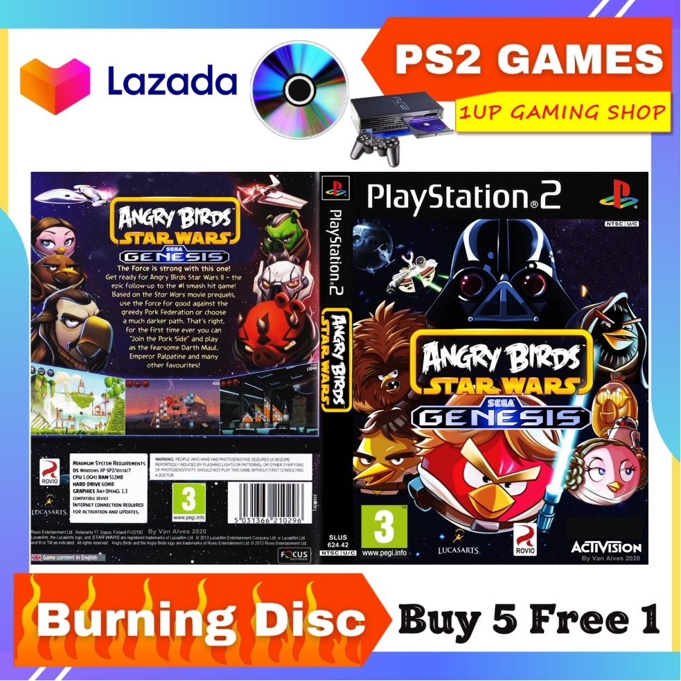 Kaset DVD Game PS2 Angry Birds Star Wars Lazada Indonesia