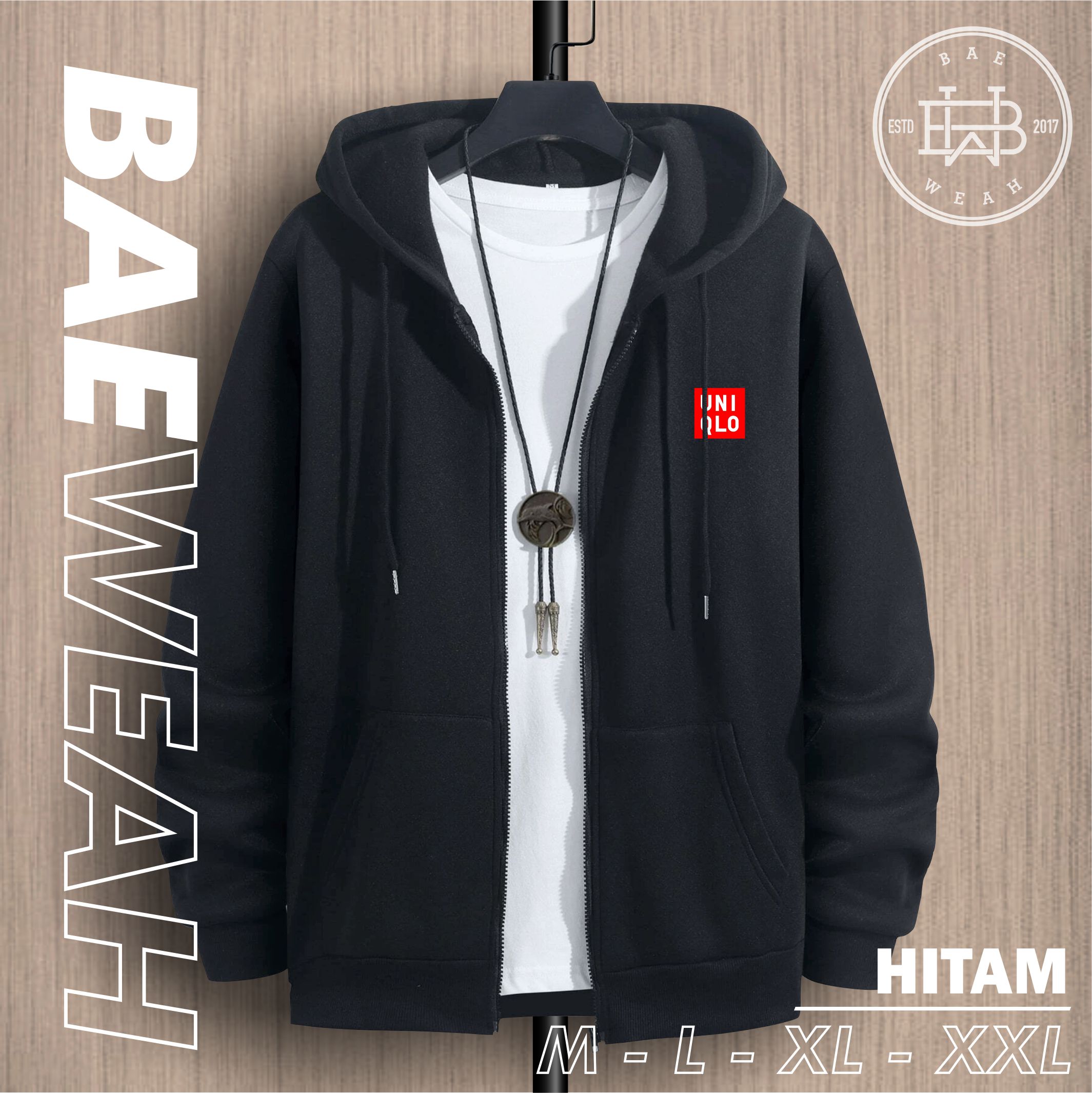 Bahan discount hoodie uniqlo