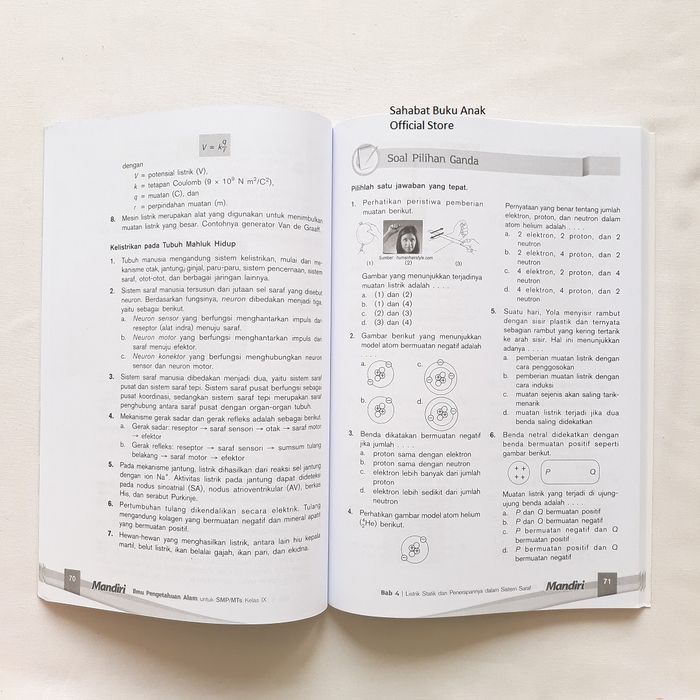 Promo Eksklusif Paket Buku Mandiri Erlangga Kelas 9 Ipa Matematika Kunci Jawaban Diskon Lazada Indonesia