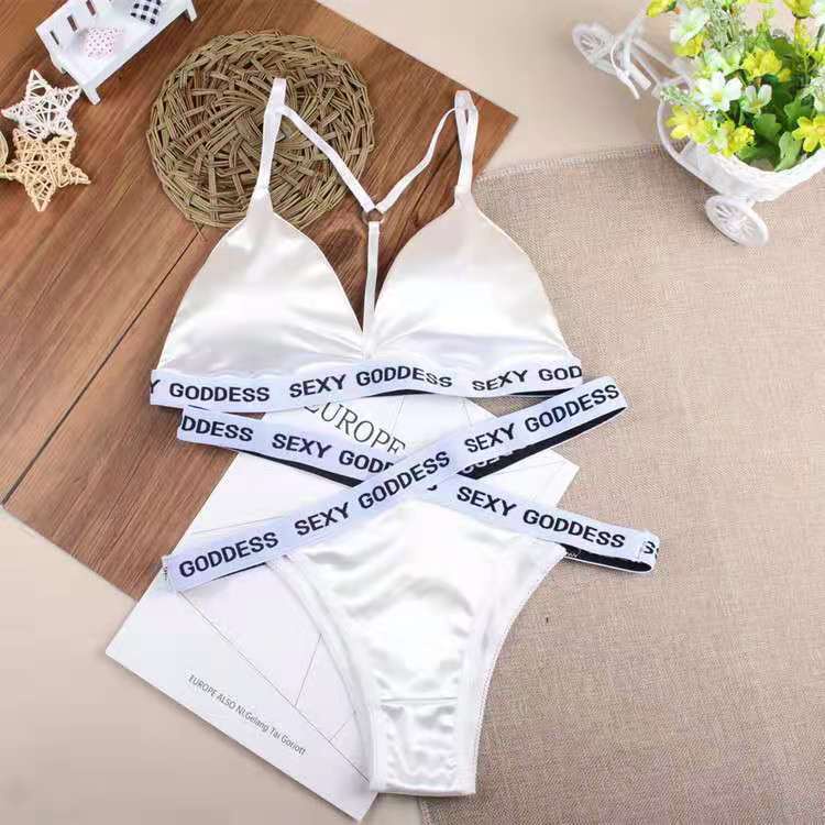 [MM] BS1030 SET LINGERIE BAHAN SATIN PREMIUM 2 IN 1 BRA DAN CD - SET ...