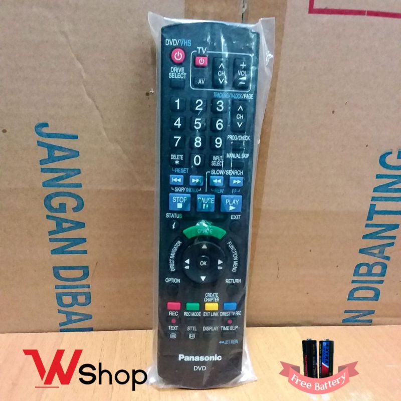 REMOTE/REMOT PANASONIC DMR DVD RECORDER/VCR/TV ORIGINAL