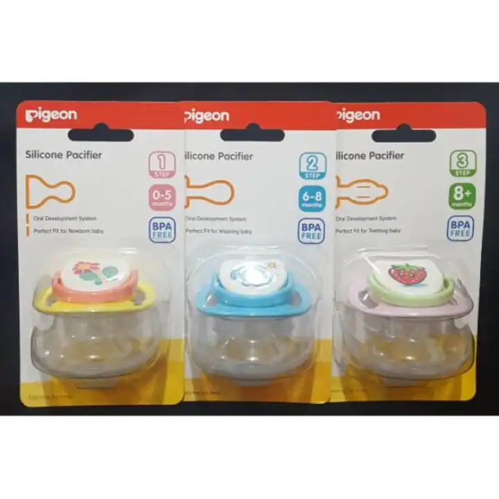 Pacifier Pigeon Step 3 Pacifier Pigeon Step 1 Pacifier Pigeon Step 2 Pacifier Pigeon Empeng Pigeon Empeng Bayi Pigeon Perlatan Menyusui Bayi Empeng Pigeon Lazada Indonesia