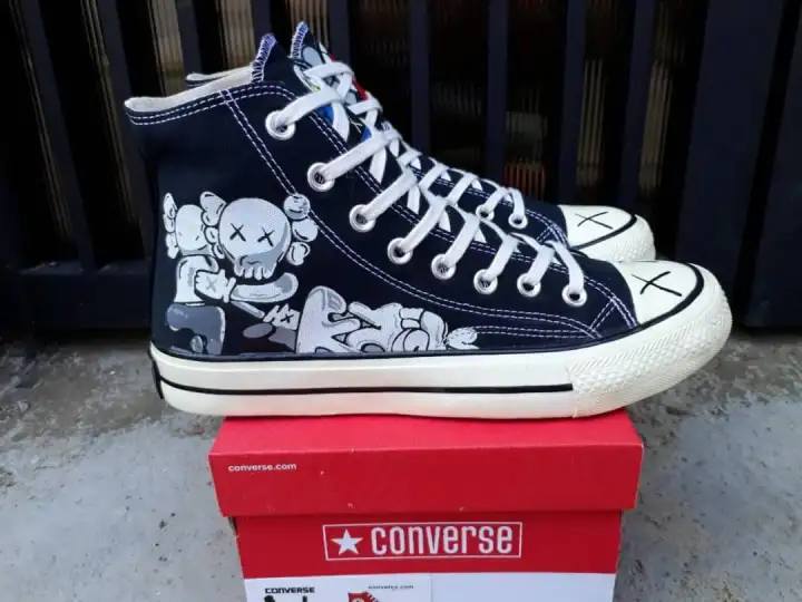 converse 70s x kaws