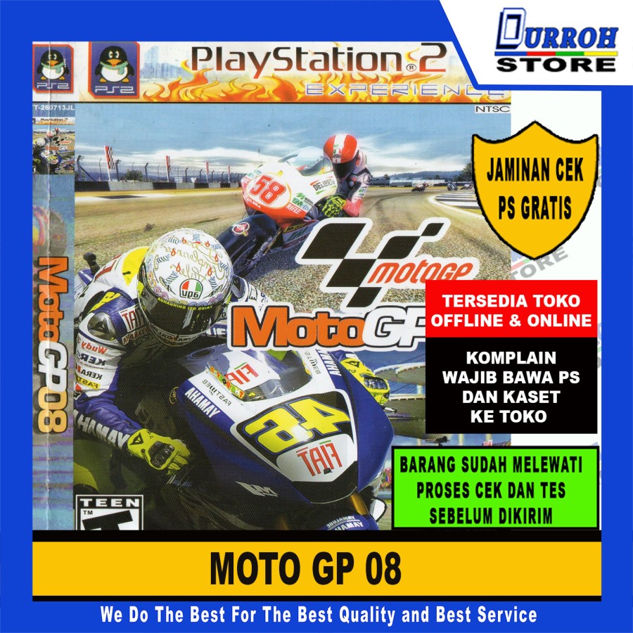 KASET GAME PS 2 Moto GP 08 / MOTOGP 08 | Lazada Indonesia