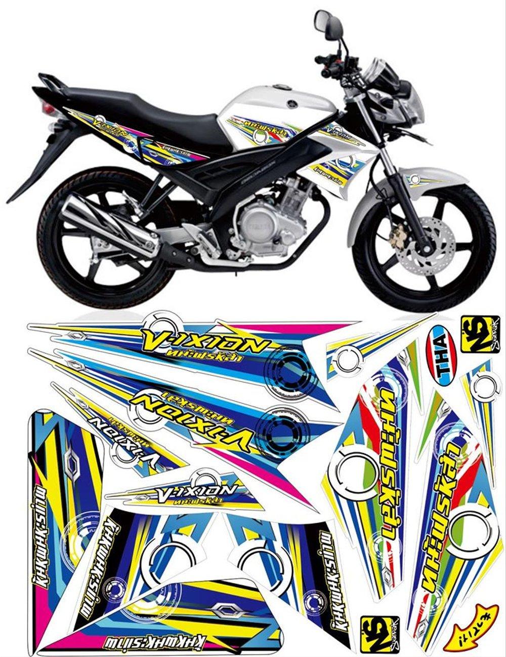 STRIPING VIXION OLD PUTIH THAILOOK Lazada Indonesia