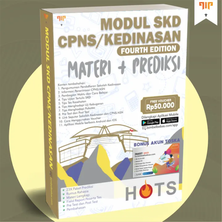 Bebas Buku Kedinasan Cpns Asn Modul Bebas Skd Lazada Indonesia