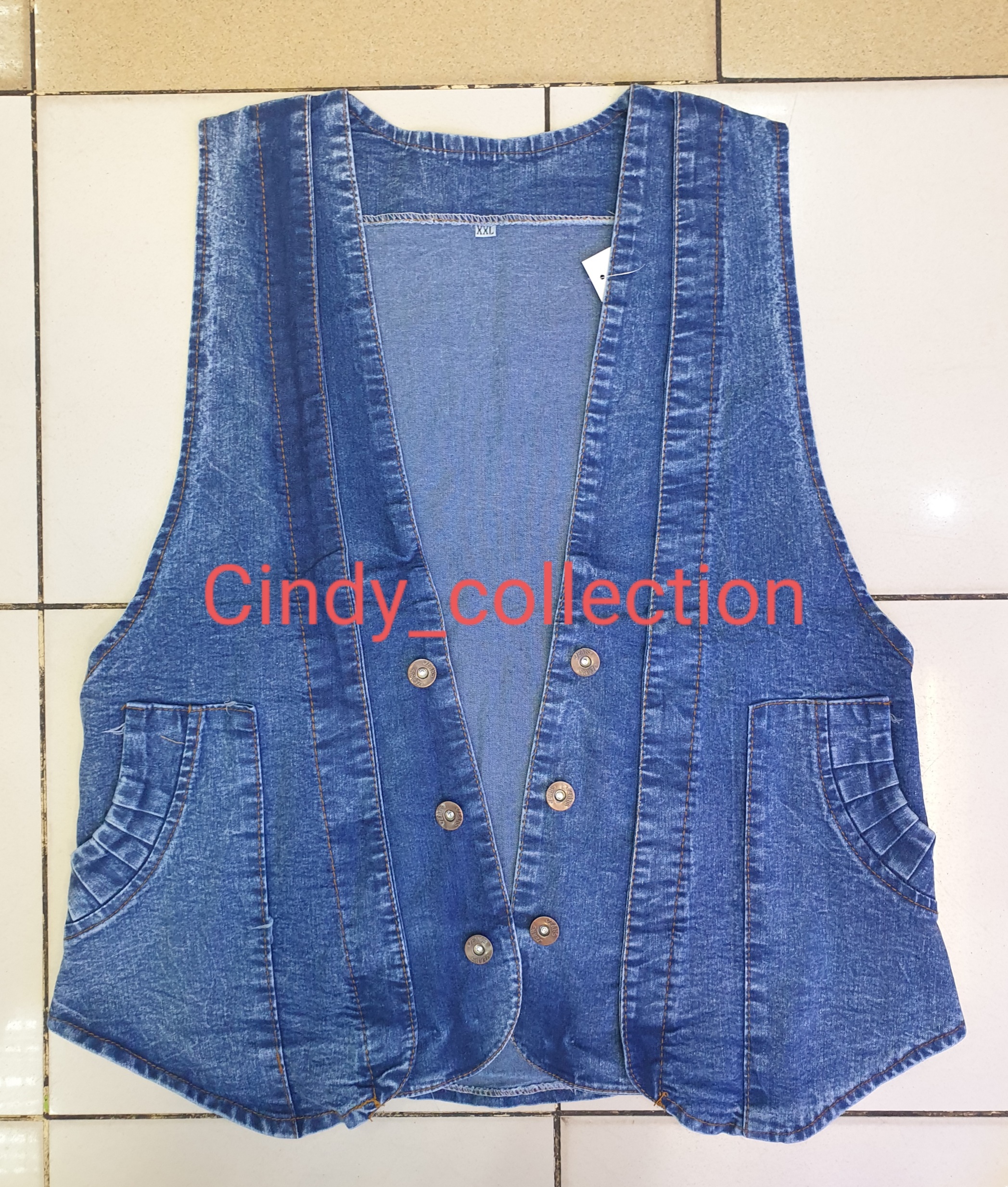 Vest hot sale jeans wanita