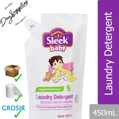 Sleek Baby Laundry Detergent Pouch Refill 450mL