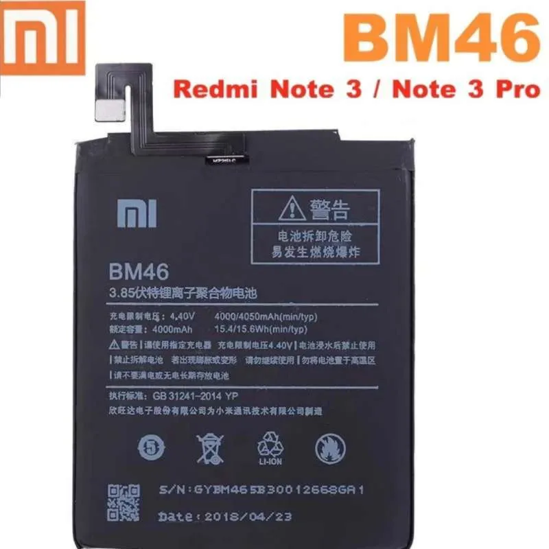 redmi note 3 pro battery