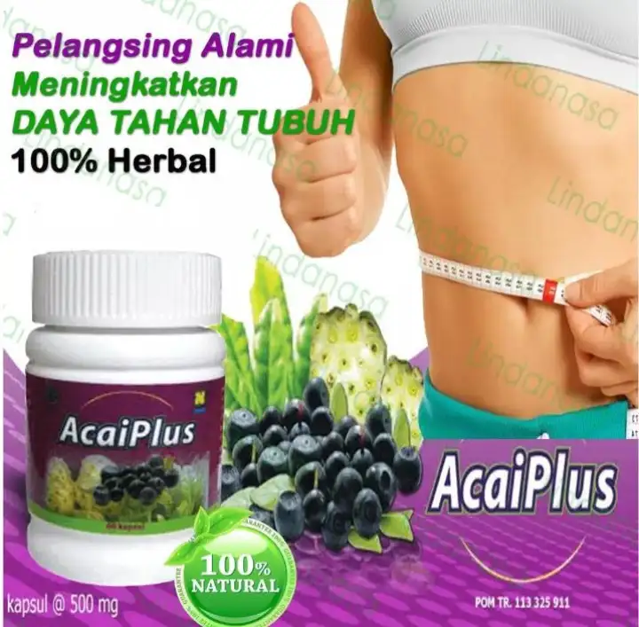 Acaiplus Original Nasa Obat Penurun Berat Badan Herbal A Lazada Indonesia